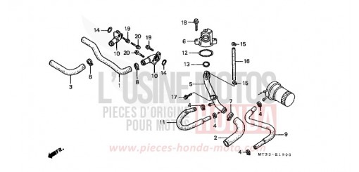 TUYAU D'EAU ST1100L de 1990